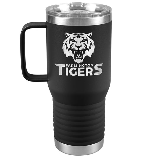 Farmington Tigers: 20oz Travel Tumbler