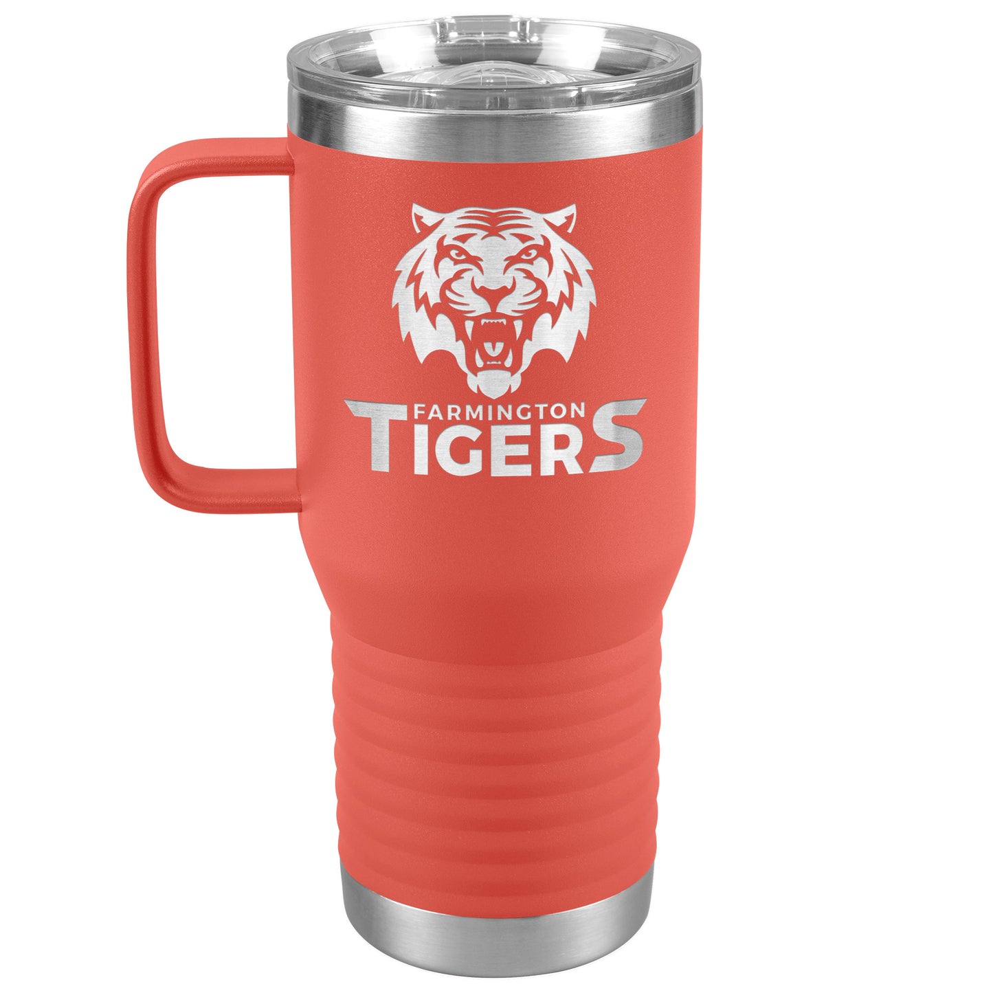 Farmington Tigers: 20oz Travel Tumbler