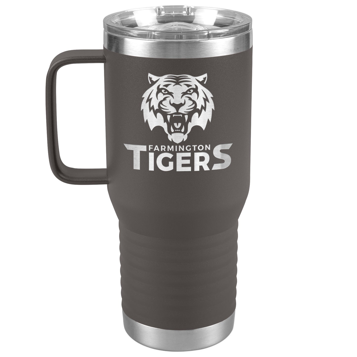 Farmington Tigers: 20oz Travel Tumbler