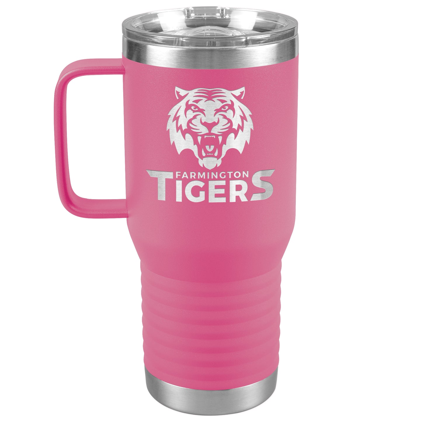 Farmington Tigers: 20oz Travel Tumbler