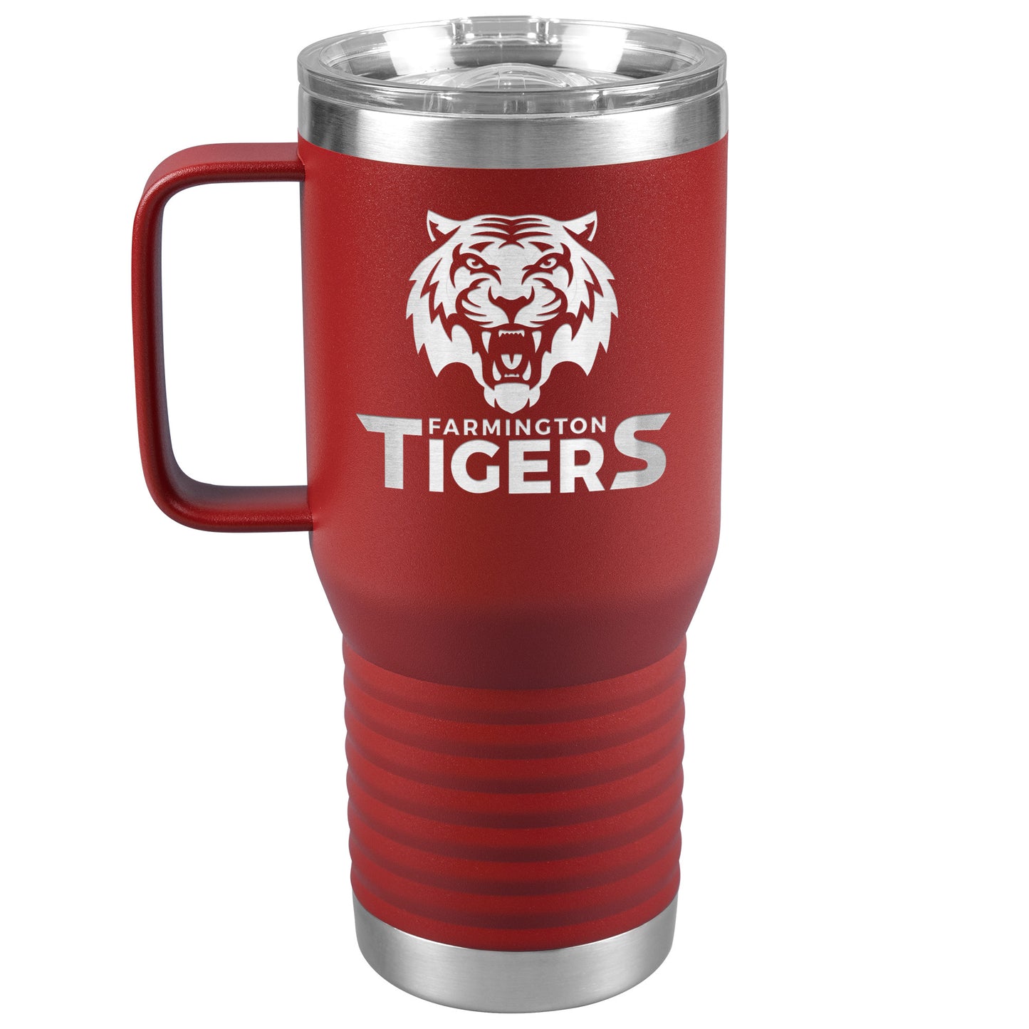 Farmington Tigers: 20oz Travel Tumbler