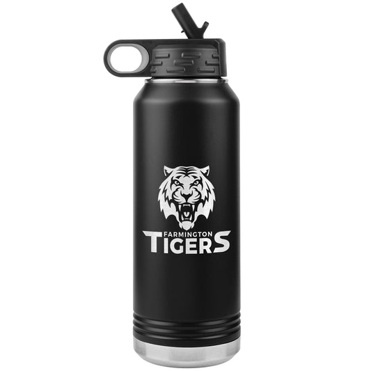 Farmington Tigers: 32oz Water Bottle Insulated