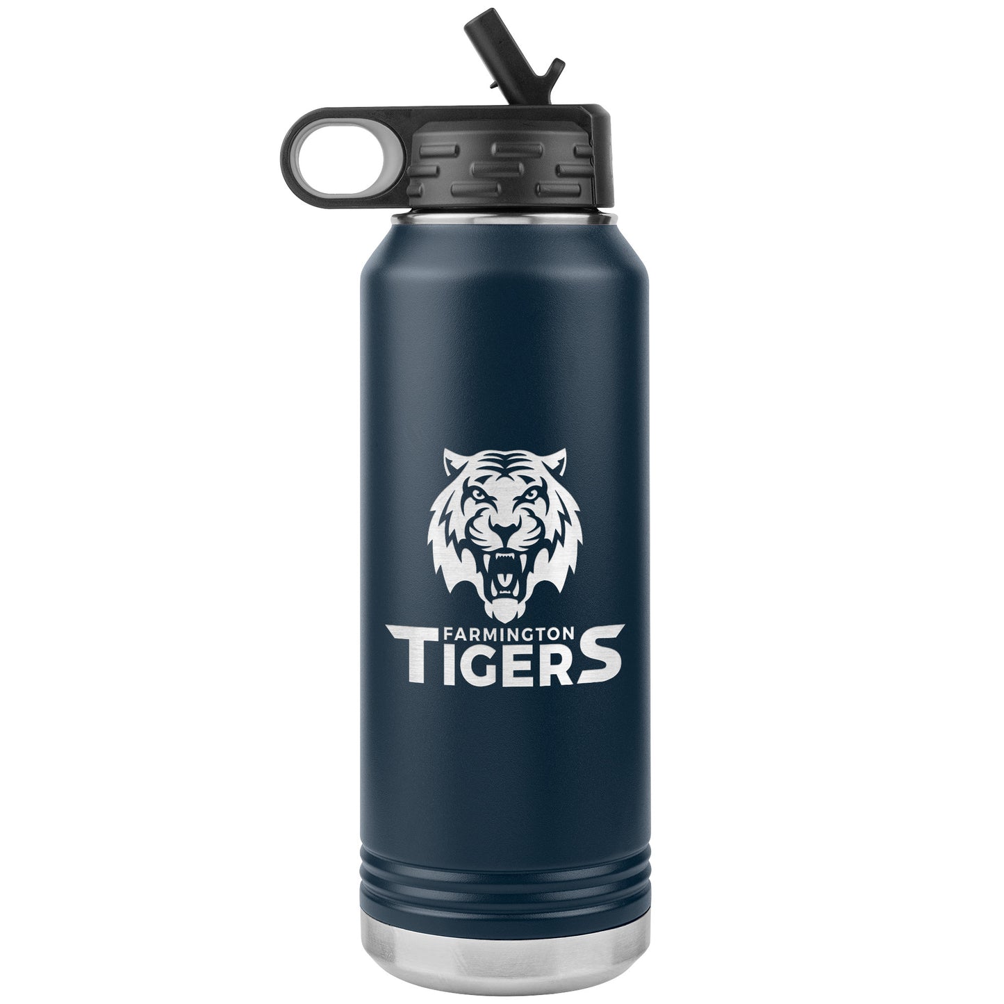 Farmington Tigers: 32oz Water Bottle Insulated