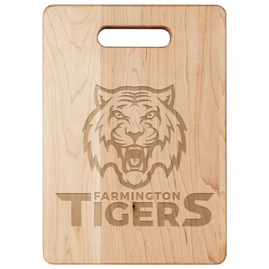 Farmington Tigers: Maple Cutting Board