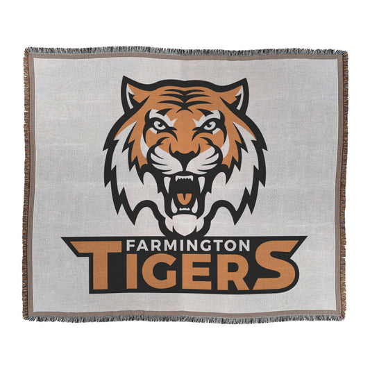 Farmington Tigers: Woven Blanket