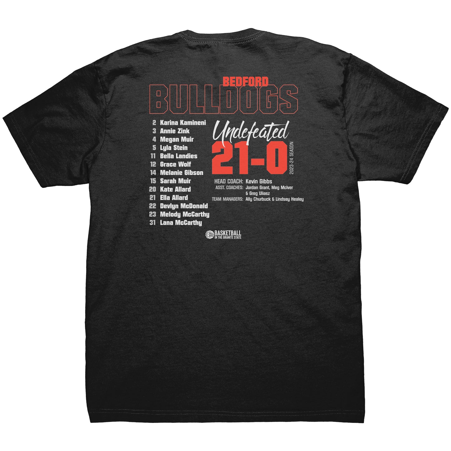 2024 State Champs: Bedford Next Level Mens Shirt