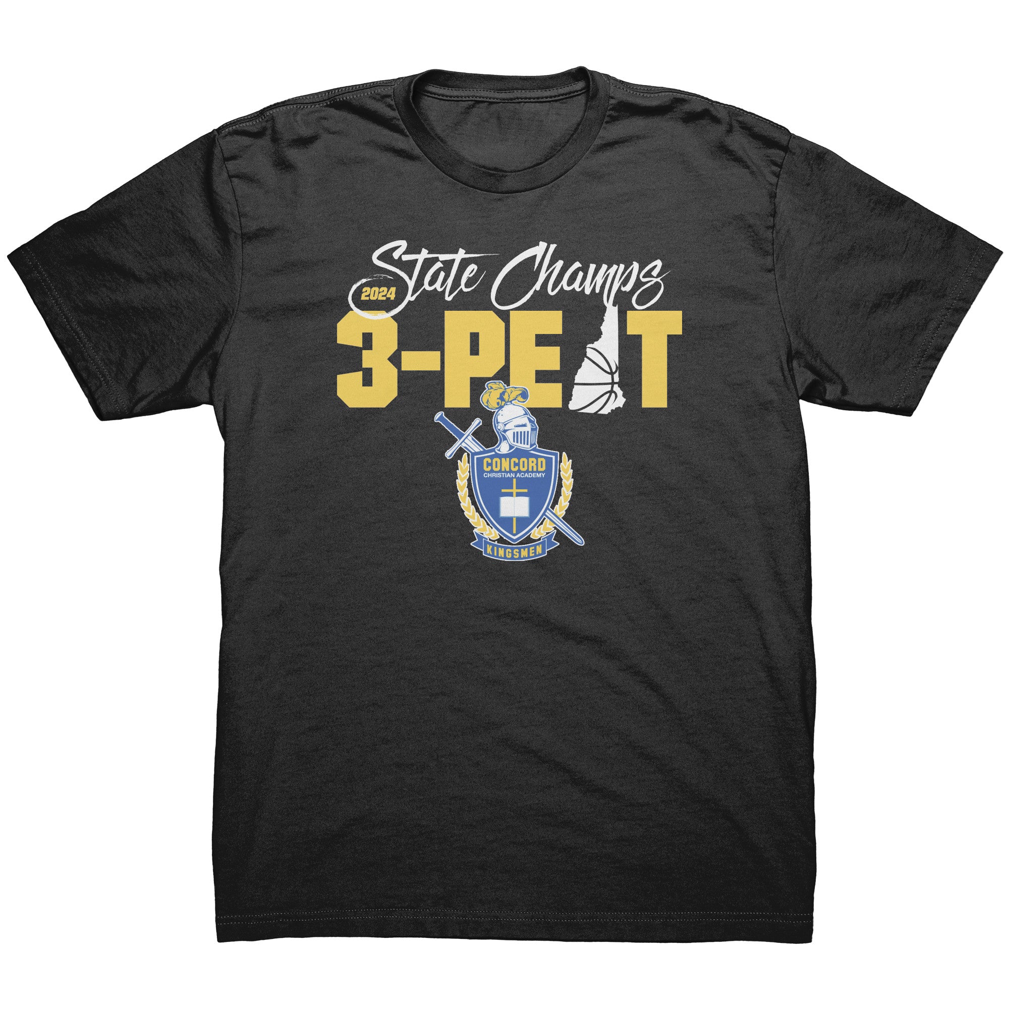 2024 State Champs CCA Next Level Mens Shirt Ball603