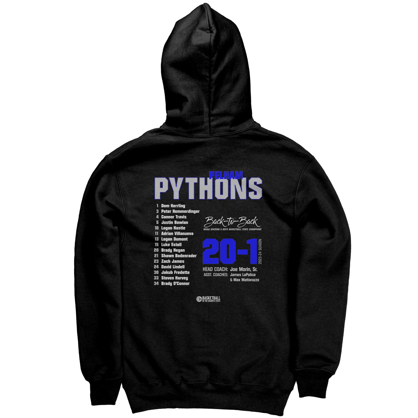 2024 State Champs: Pelham Port & Co Youth Hoodie