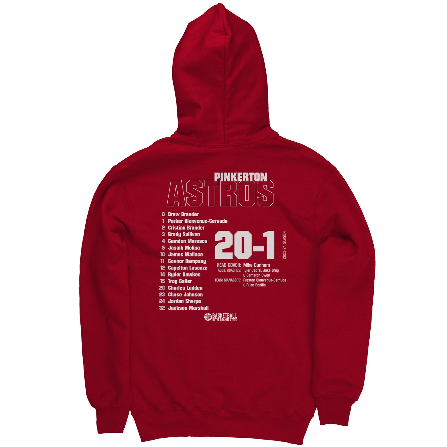 2024 State Champs: Pinkerton Port & Co Youth Hoodie