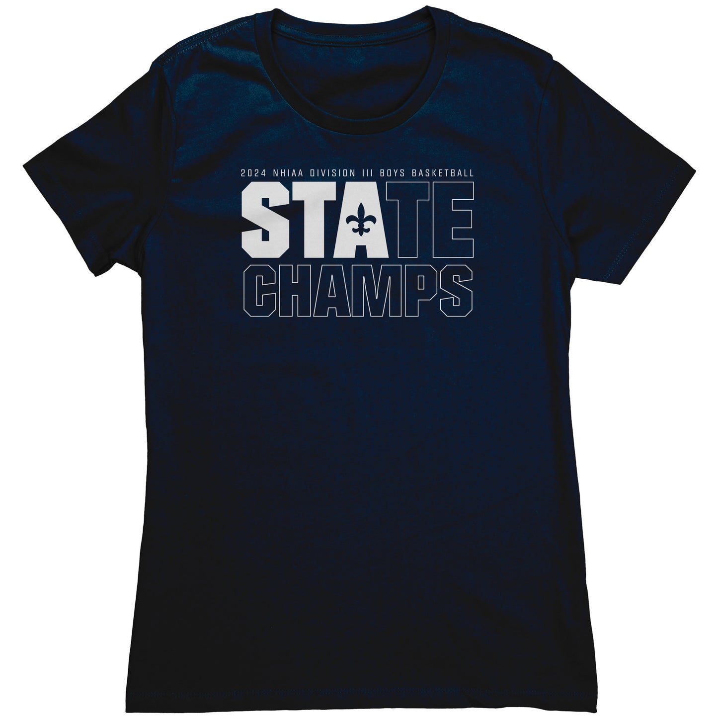 2024 State Champs: St. Thomas Aquinas Next Level Womens Shirt.