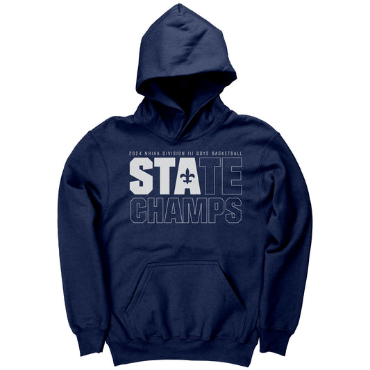 2024 State Champs: St. Thomas Aquinas Port & Co Youth Hoodie