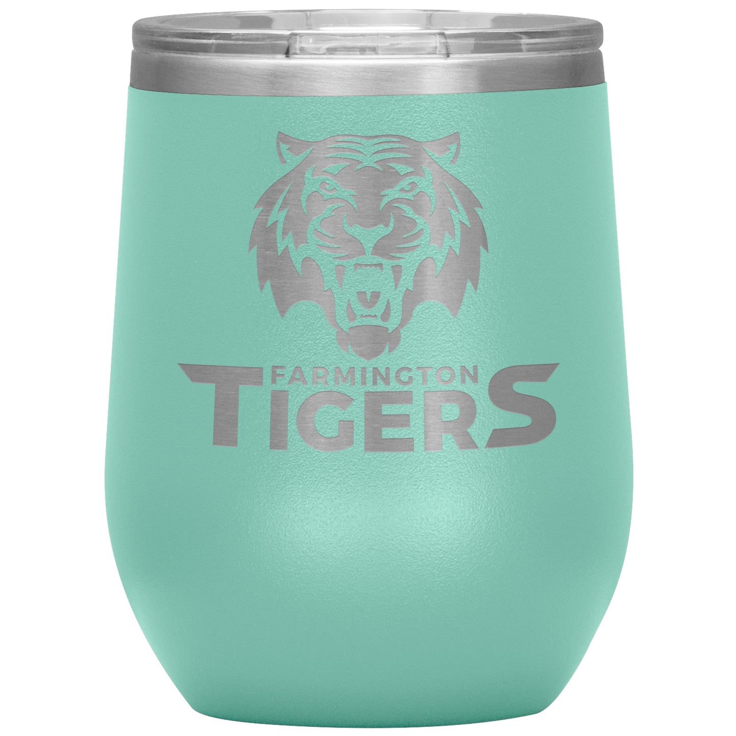 Farmington Tigers: 12oz Wine Insulated Tumbler
