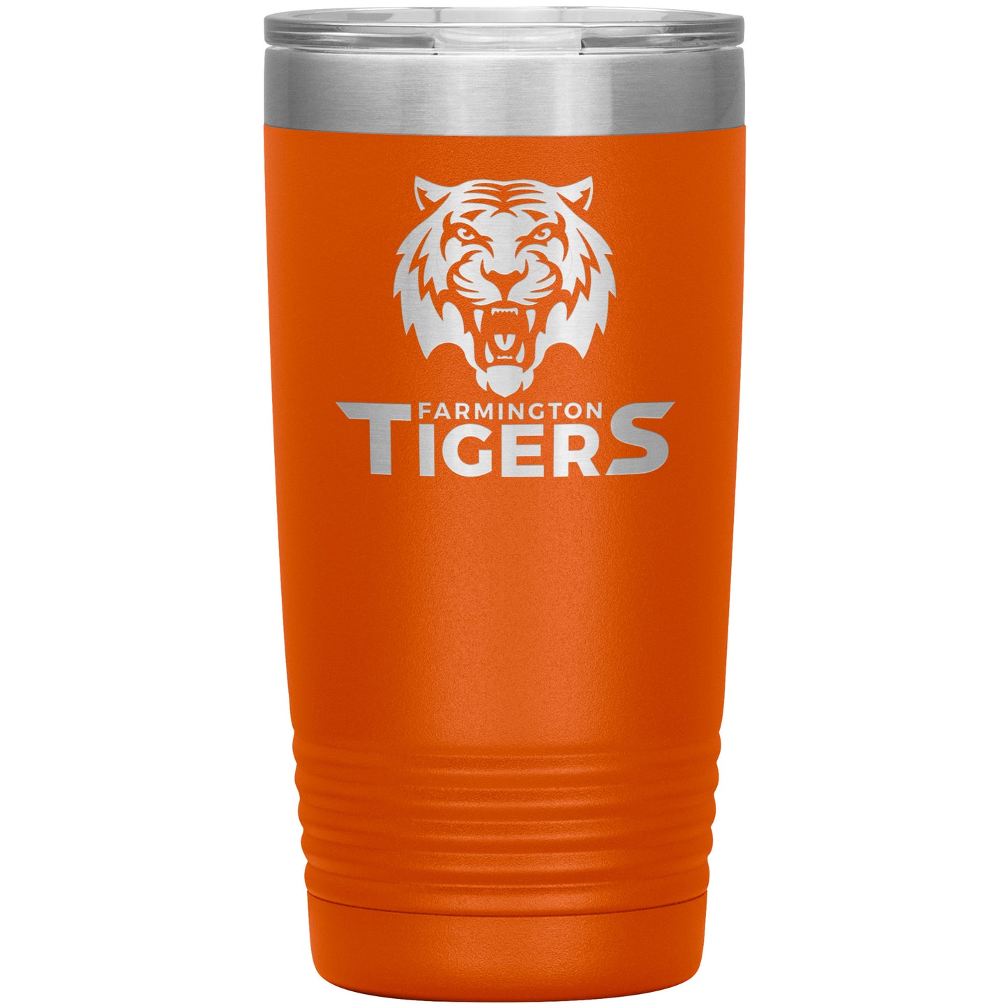 Farmington Tigers: 20oz Insulated Tumbler