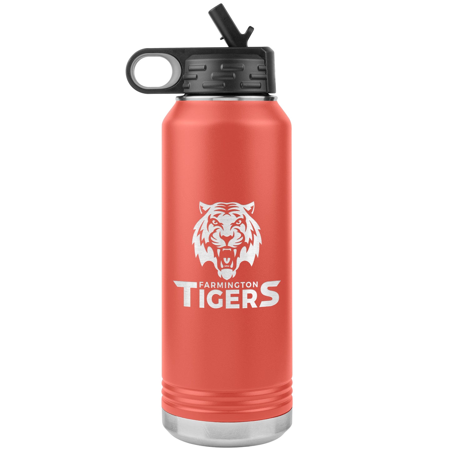 Farmington Tigers: 32oz Water Bottle Insulated