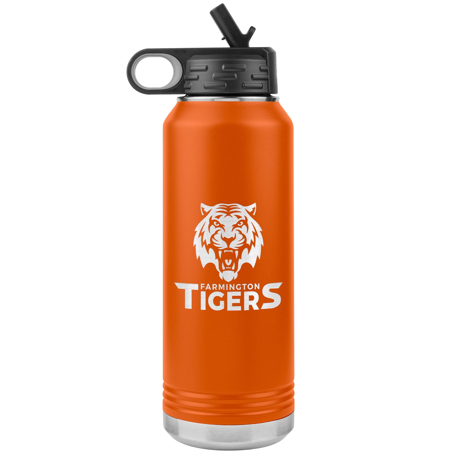 Farmington Tigers: 32oz Water Bottle Insulated