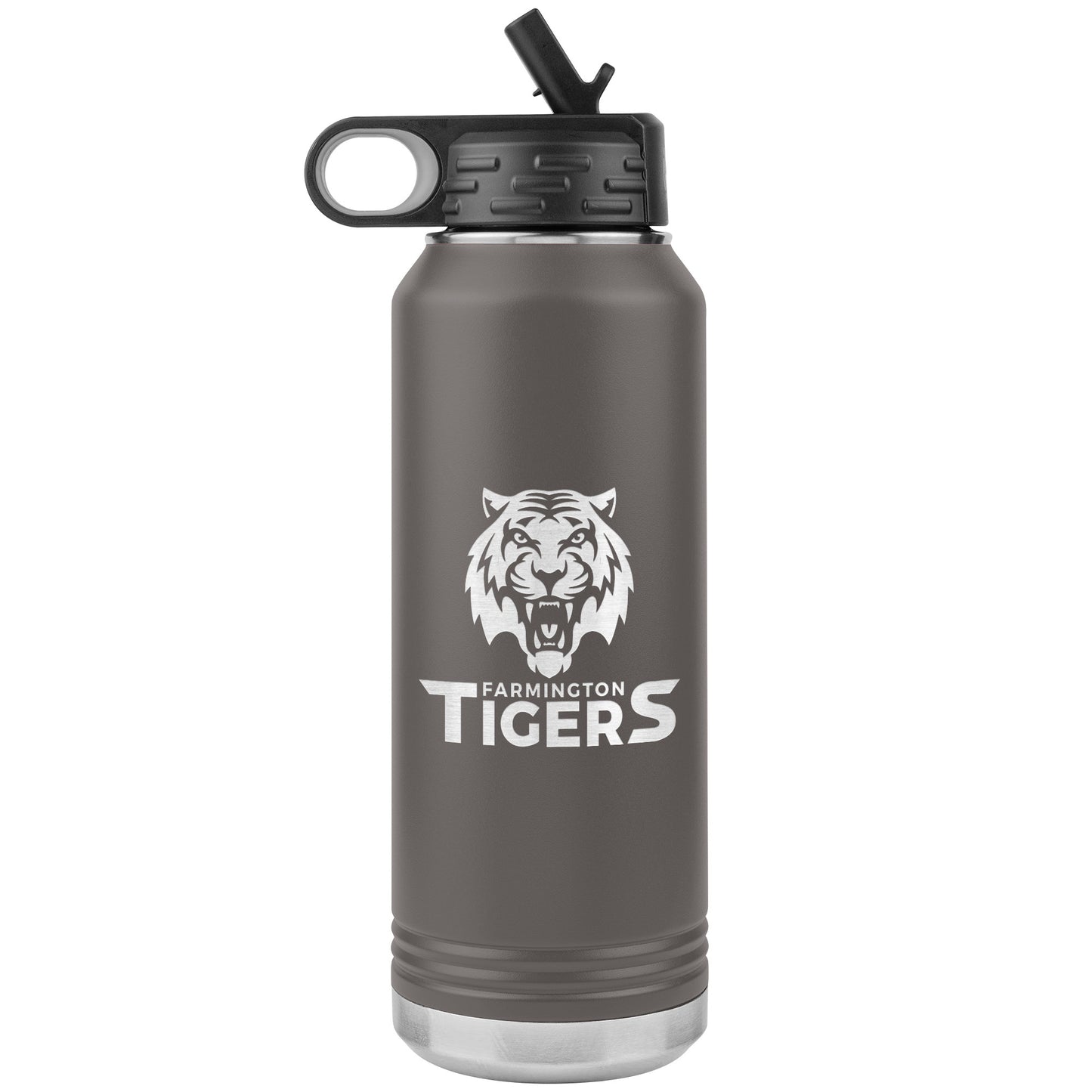 Farmington Tigers: 32oz Water Bottle Insulated