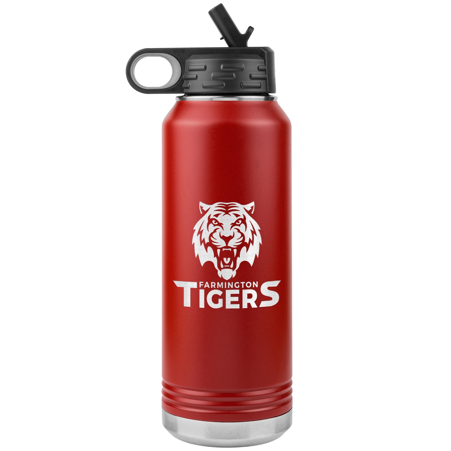 Farmington Tigers: 32oz Water Bottle Insulated