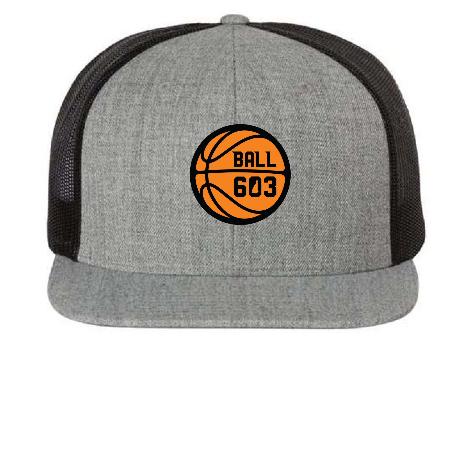 Heather Grey/ Black - FRONT