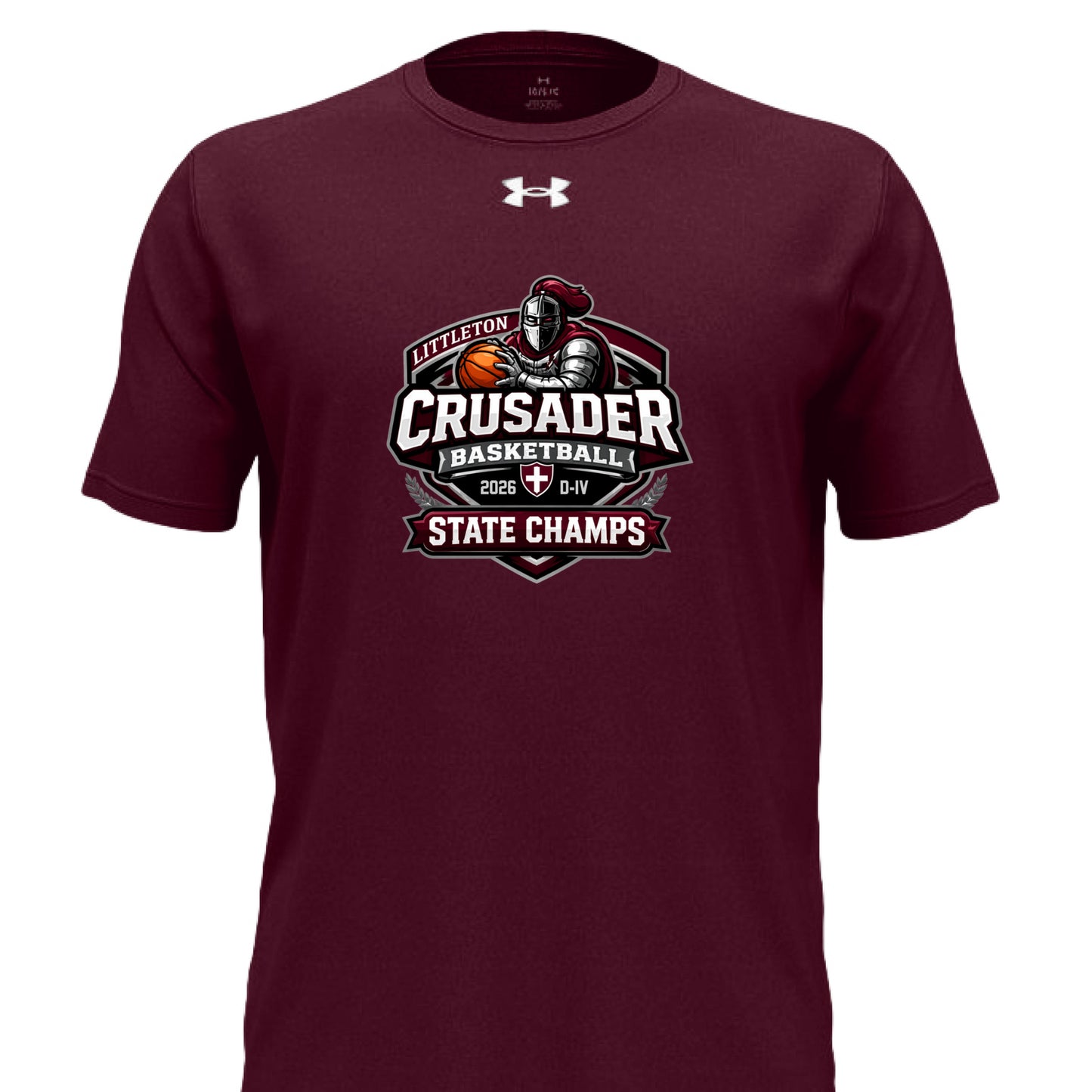 Maroon/ White - FRONT