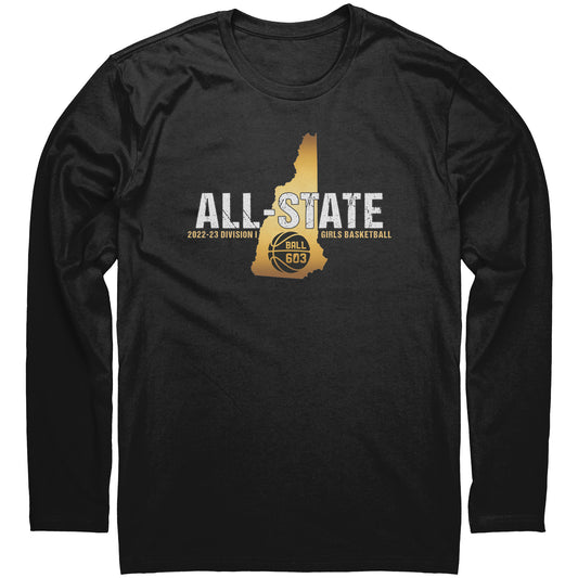 All-State D1 Girls: Long Sleeve T-Shirt