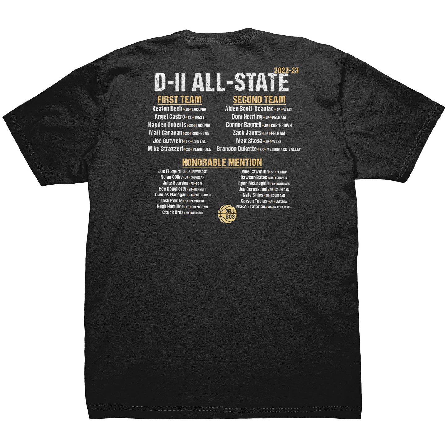 All-State D2 Boys: T-Shirt