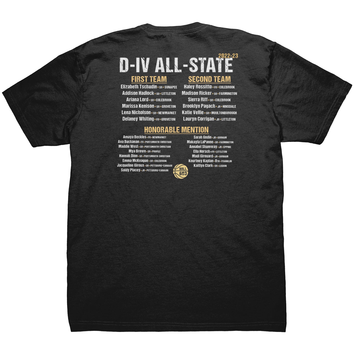 All-State D4 Girls: T-Shirt