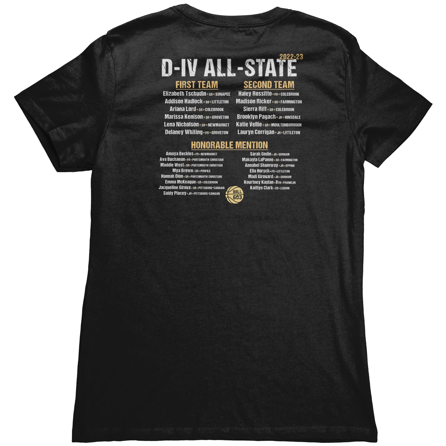 All-State D4 Girls: Women's T-Shirt