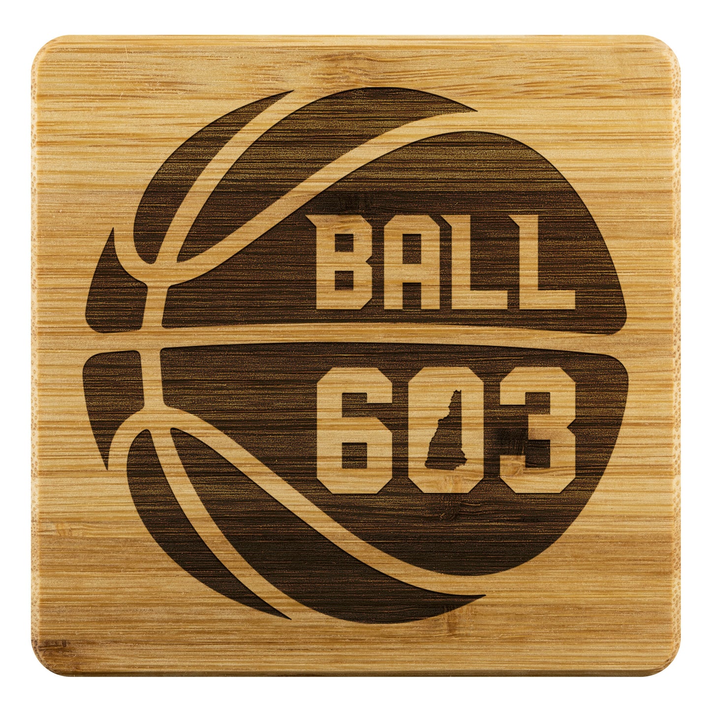 Ball 603 Bamboo Coasters (Set of 4)