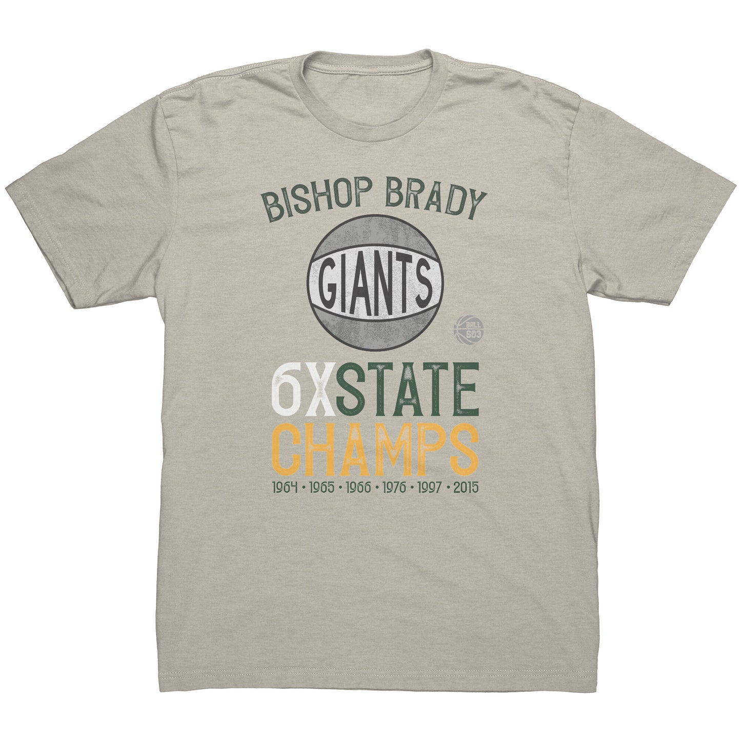 Bishop Brady State Champs (Men's Cut)