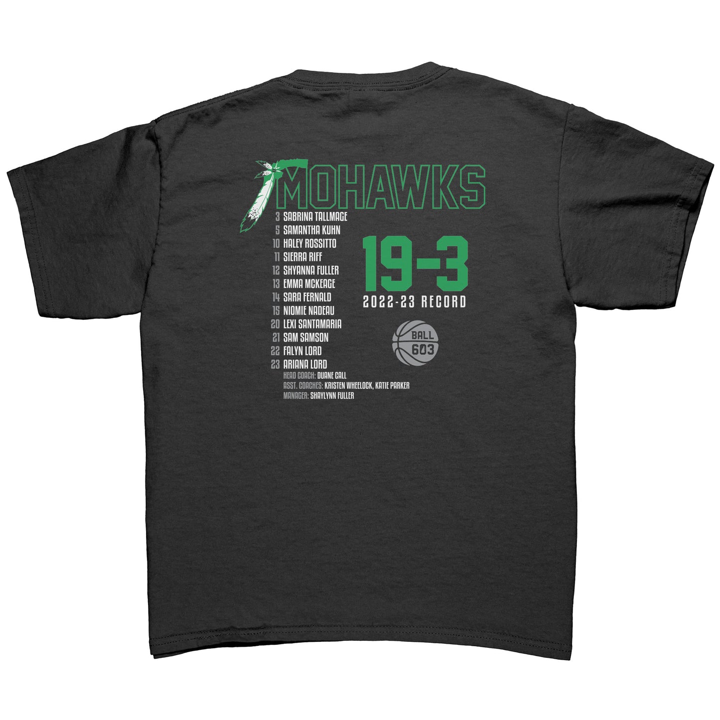 Colebrook State Champs: Youth T-Shirt