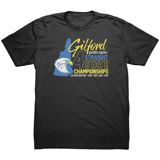 Gilford 4-Straight Championships: T-Shirt