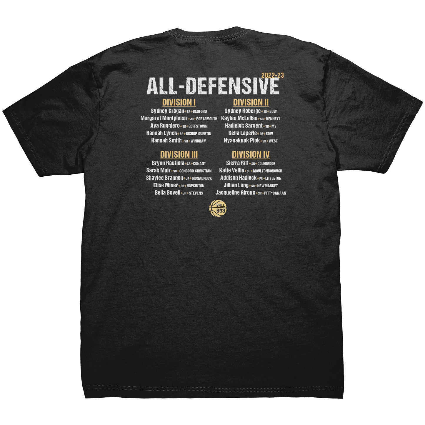 Girls All-Defensive: T-Shirt