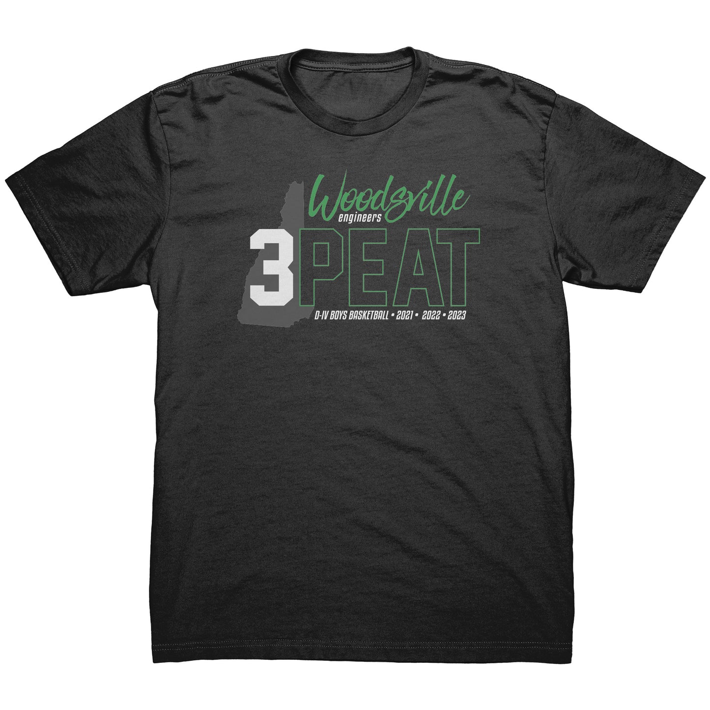 Woodsville 3-Peat: T-Shirt
