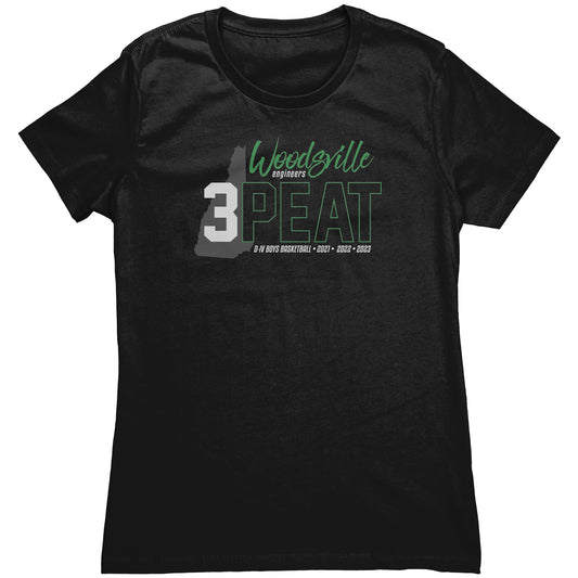 Woodsville 3-Peat: Women's T-Shirt